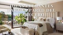 Ideas elegantes para la pared del cabecero