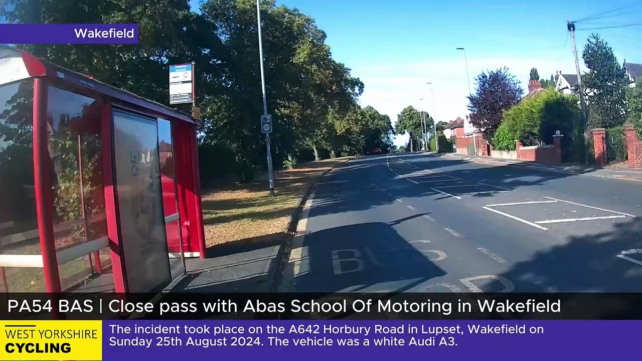 PA54 BAS | Close pass with Abas School Of Motoring in Wakefield