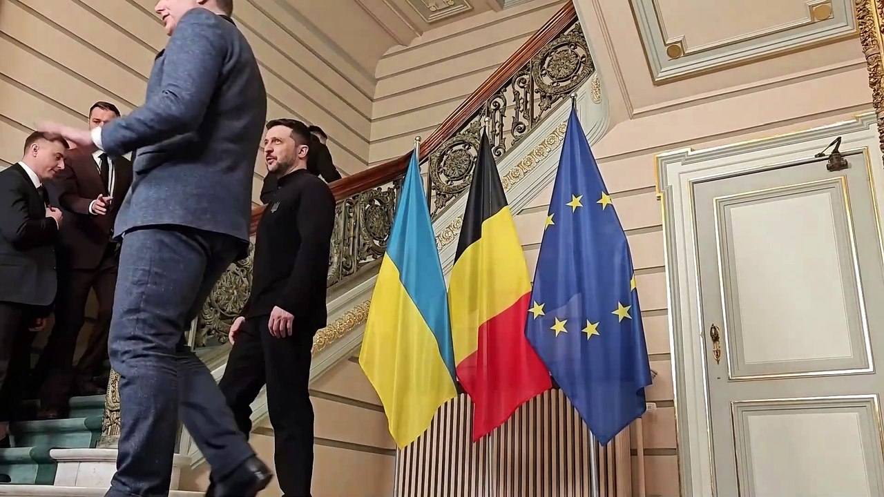 Guerre en Ukraine : Bart de Wever et Volodymyr Zelensky se rencontrent à Bruxelles