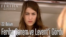 Feriha Sanem ve Levent'i Gördü - Adını Feriha Koydum 22. Bölüm