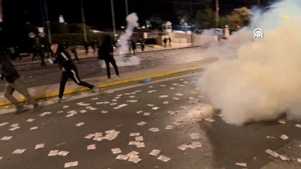 Atina sokakları karıştı