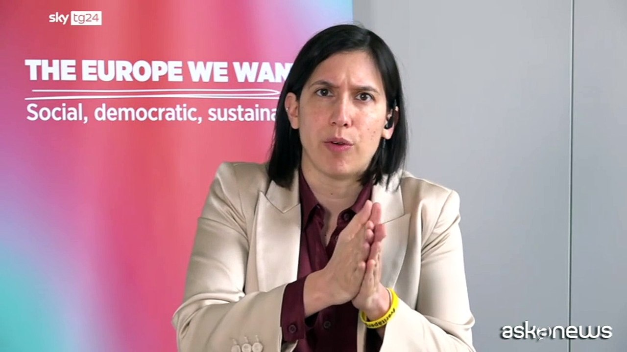 Ue, Schlein: "Pd favorevole alla difesa comune ma contrari al riarmo"