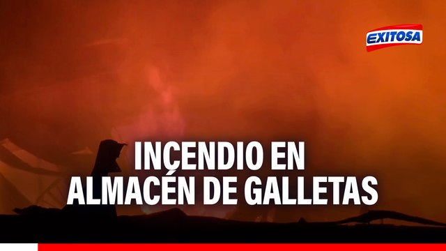 ¡De milagro! Bombero salvó de morir en incendio: Techo colapsó mientras apagaba fuego en Chiclayo