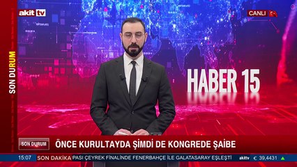 Önce kurultayda şimdi de kongrede şaibe