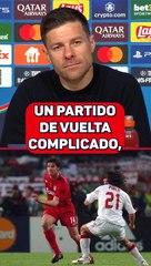 Xabi Alonso: "La eliminatoria no se acaba hasta el final"