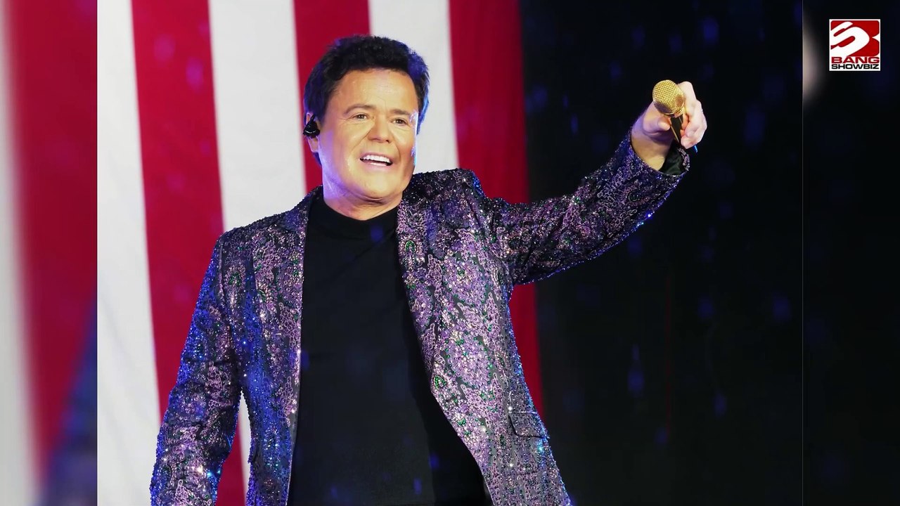 Donny Osmond had a 'difficult transition' from child star to adult singer