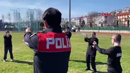Samsun’da Polis memuru, özel çocukları atletizm şampiyonalarına hazırlıyor