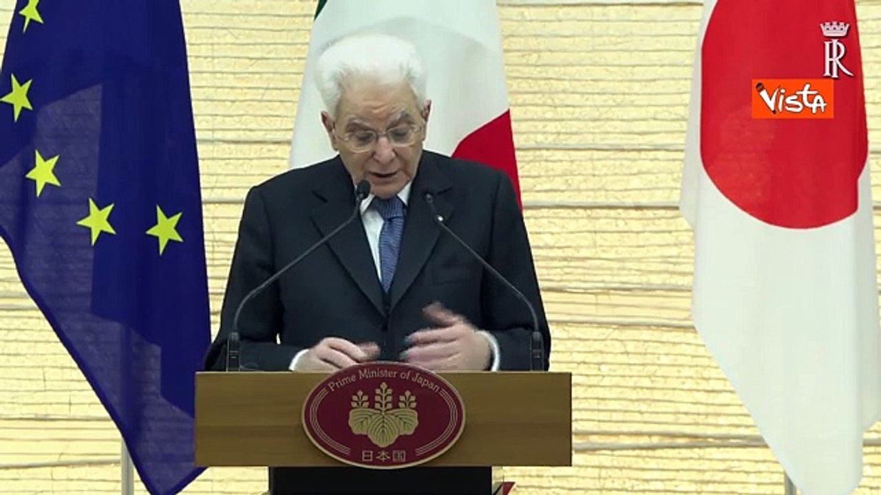 Mattarella a Ishiba: "Tokyo e Roma auspicano pace giusta in Ucraina con garanzie internazionali"