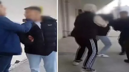 Arnavutköy’de tartıştıkları çocuğu darbedip cep telefonuyla kaydettiler