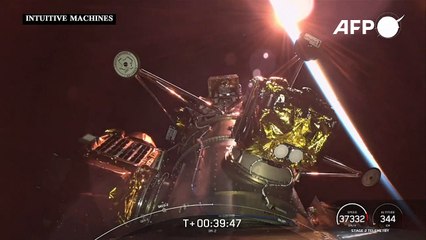 المسبار "أثينا" التابع لشركة "إنتويتيف ماشينز" يستعد للهبوط على القمر