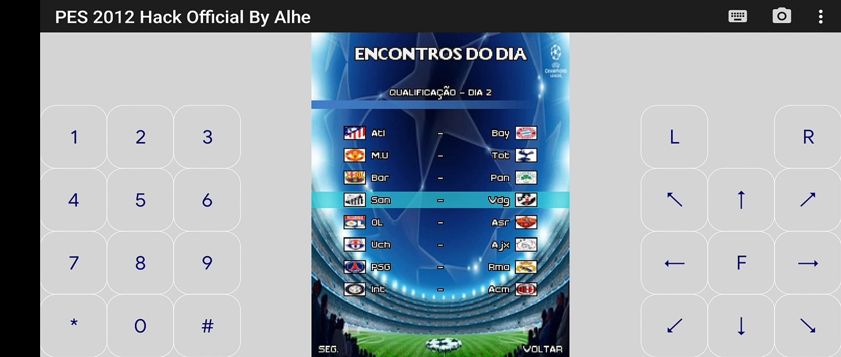 1 - Vasco x Santos - Jogo 1 - Parte 1 - Champions Vasco 1 - PES Java