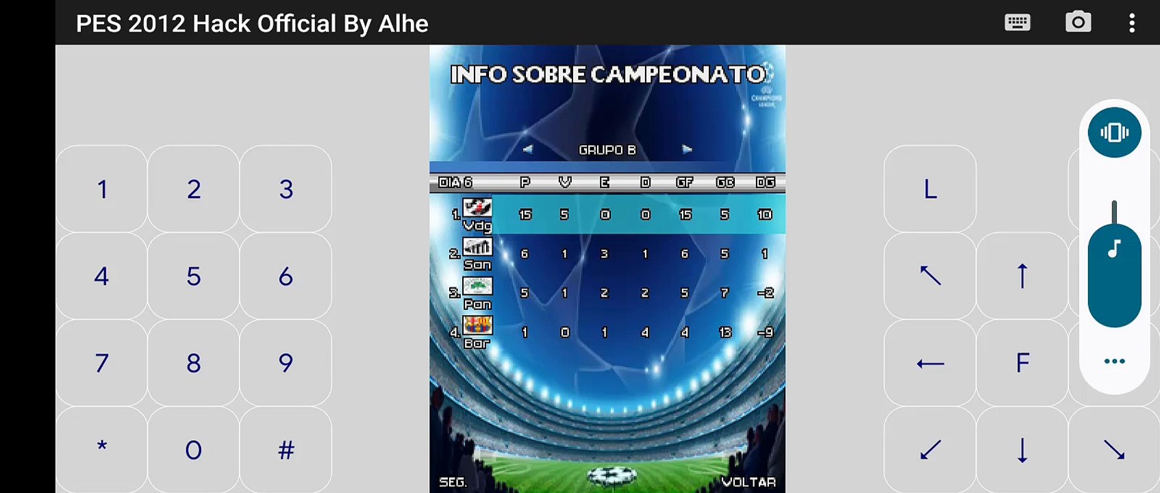 4 - Vasco x Santos - Jogo 2 - Champions Vasco 1 - PES Java