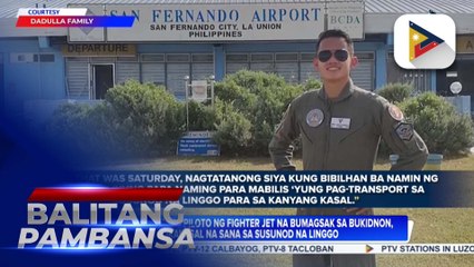 Isa sa mga nasawing piloto ng bumagsak na FA-50, ikakasal na sana ngayong buwan