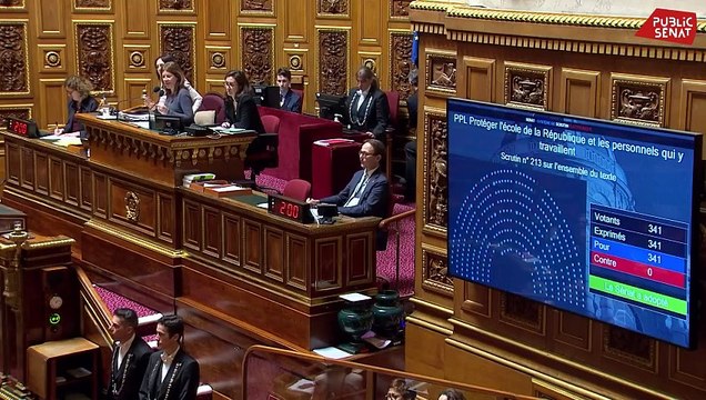 Enseignants menacés : le Sénat adopte un texte qui rend la protection fonctionnelle automatique