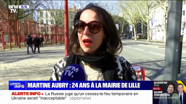 Elle a marqué la ville fortement : des Lillois réagissent à l'annonce de la démission de Martine Aubry, maire de la ville depuis près de 24 ans