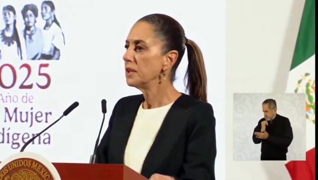 Claudia Sheinbaum: “Es fundamental defender la soberanía de México”.