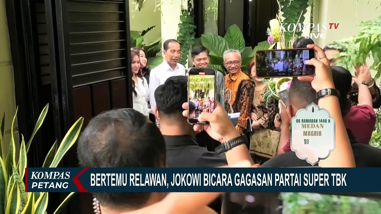 Jokowi Ungkap Gagasan Partai Super TBK Diakomodir oleh PSI, Pengamat: Jokowi Akan Aktif Berpolitik