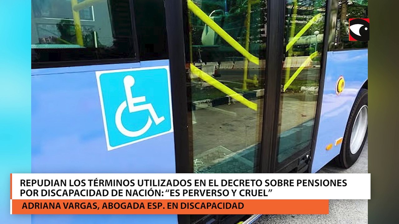 Repudian los términos utilizados en el decreto sobre pensiones por discapacidad de Nación Es perverso y cruel