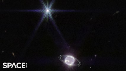 4K View Of Neptune Via James Webb Space Telescope