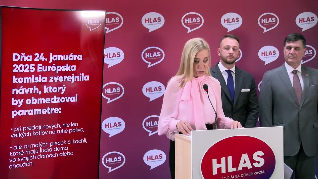 ZÁZNAM: Hlas-SD: Rezort hospodárstva nesúhlasil so striktnou reguláciou EK pre kúrenie
