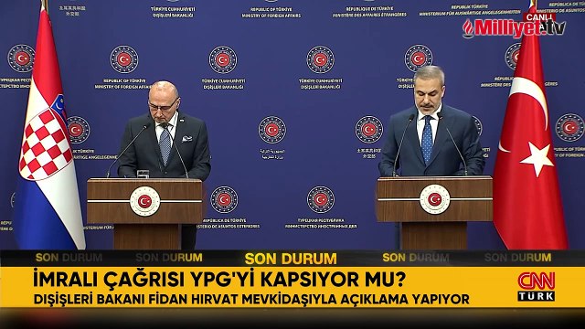 Dışişleri Bakanı Hakan Fidan'dan önemli açıklamalar