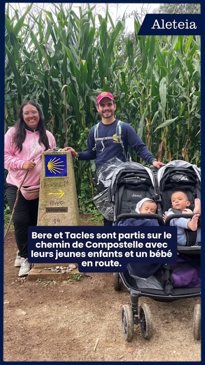 Faire le chemin de compostelle en famille...avec deux bébés et une femme enceinte !
