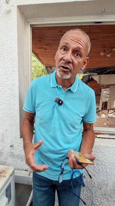 Michel Bénard raconte comment sa maison a été emportée par Garance