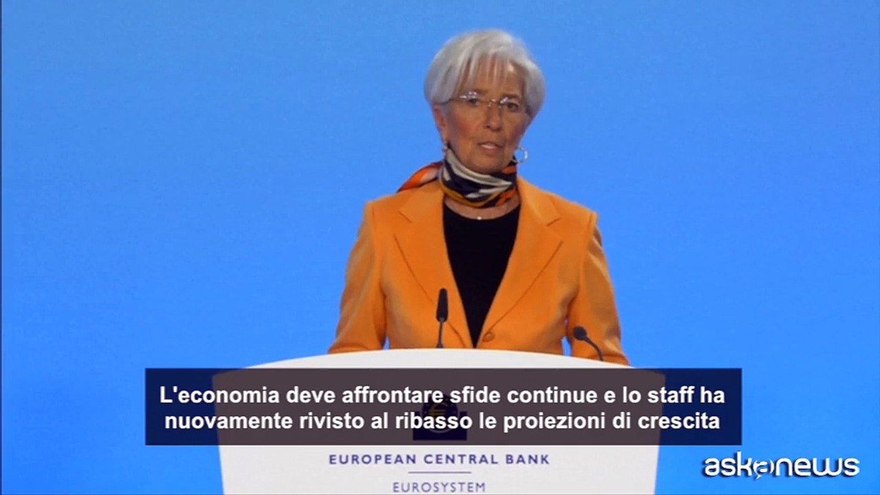 BCE taglia le prospettive di crescita a medio termine dell'Eurozona