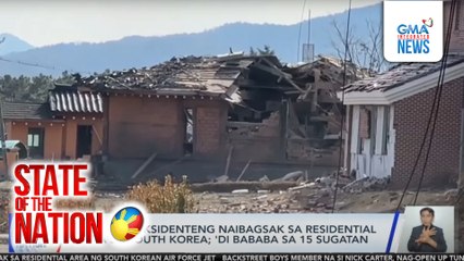 8 bomba, aksidenteng naibagsak sa residential area sa South Korea; 'di bababa sa 15 sugatan | SONA