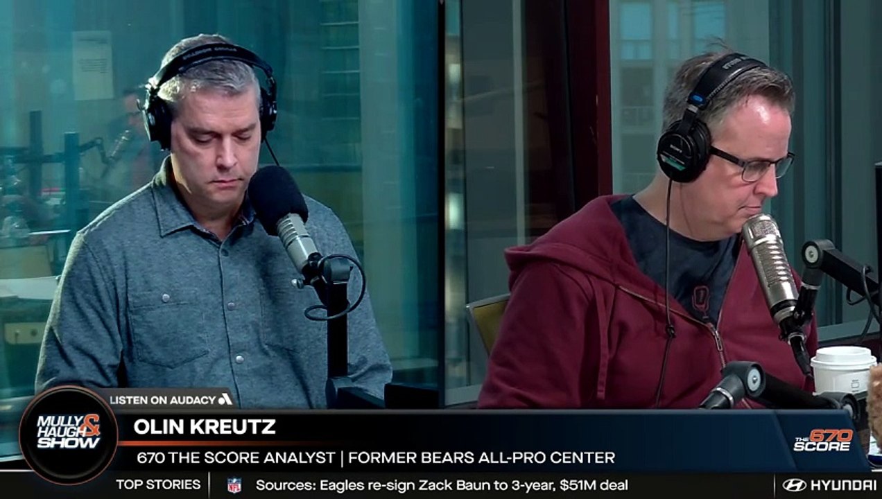 Olin Kreutz explains how Bears should address center position