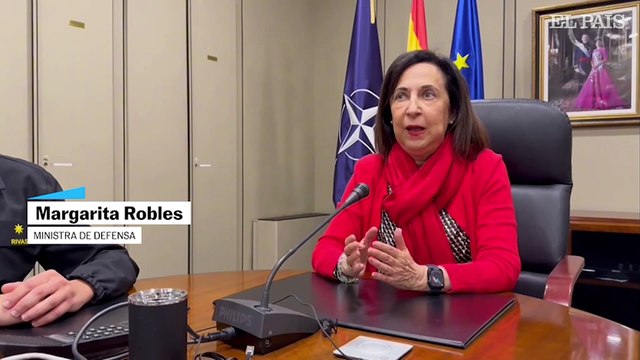 Robles dice que el envío de tropas a Ucrania se valorará en un contexto de unidad europea
