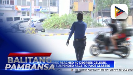 NCR heat index reached 40°C; some schools suspended face-to-face classes