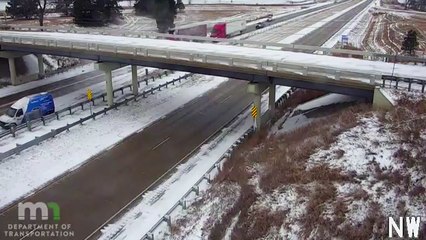 Crashes on Minnesota roads during snowy December 19, 2024