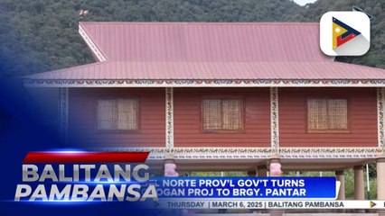 Lanao del Norte prov’l gov’t turns over Torogan project to Brgy. Pantar