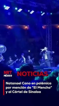 Además de sus palabras, el cantante interpretó la canción “Cuerno Azulado”, tema que ha generado polémica en otros conciertos por su mención a “El Chapo” Guzmán.