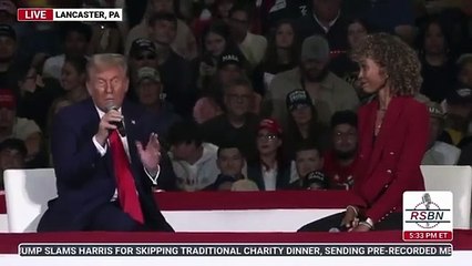 Trump forgets his age