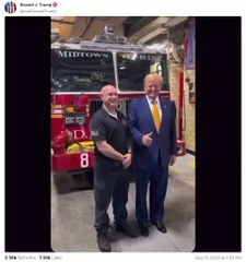 Epstein List Member Trump Posts Hype Video Boarding Jeffrey Epstein's Old Jet