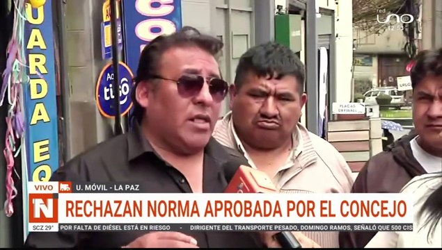 UM CHOFERES RECHAZAN NORMA APROBADA POR EL CONCEJO