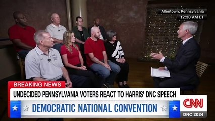 Gary Tuchman - "When we met last week you were undecided"