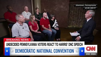 Gary Tuchman claims no one on the panel had decided how they would vote in November