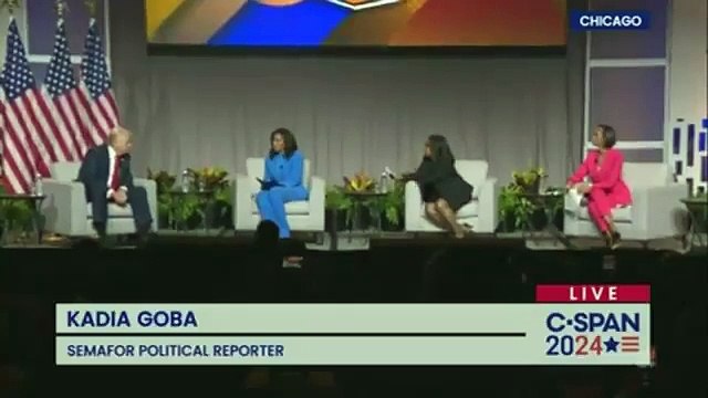 Harris Faulkner Says Oh My Goodness at Trump continues to attack Rachel Scott