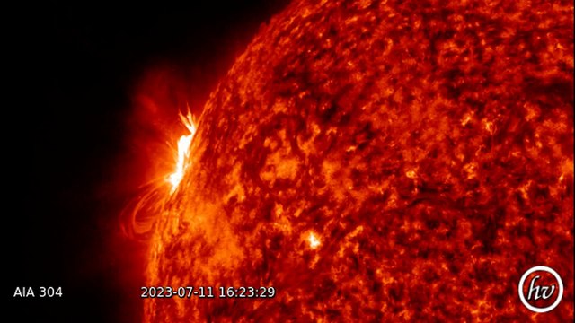 Sunspot Blasts Strong M6-Class Solar Flare