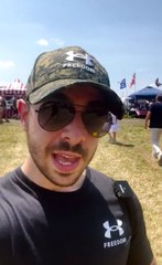 Witness Reacts Moments Before Shots Fired at Trump Rally