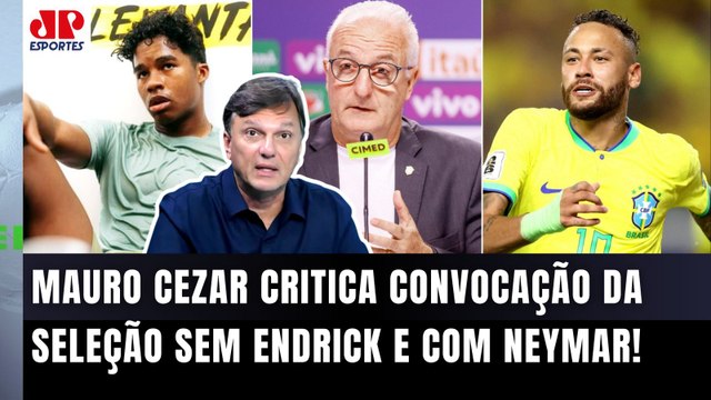 NÃO TEM EXPLICAÇÃO! NÃO TEM CABIMENTO! O Dorival... Mauro Cezar CRITICA CONVOCAÇÃO sem Endrick!