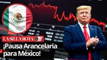 Trump anuncia pausa arancelaria para México tras llamada con Sheinbaum