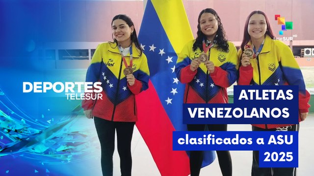 Atletas venezolanos clasificados a ASU 2025