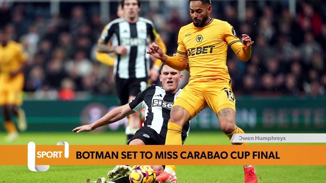 Sven Botman set to miss Carabao Cup final for Newcastle United