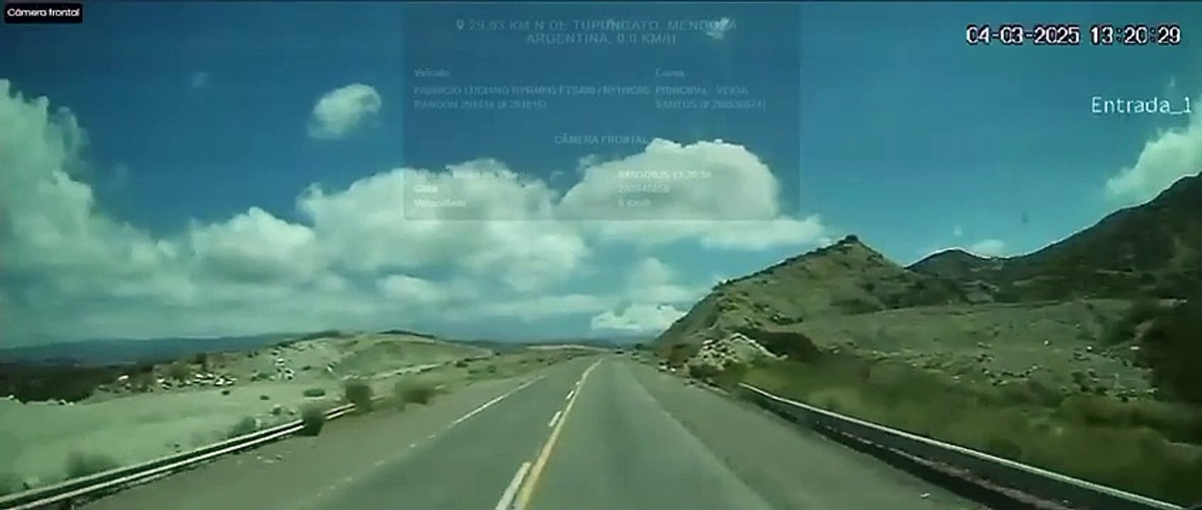 Accidente en la Ruta 7