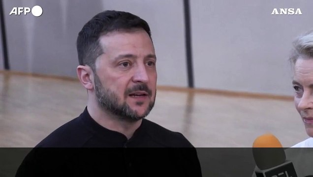 Zelensky ringrazia l'Europa al summit sulla crisi: Non siamo soli