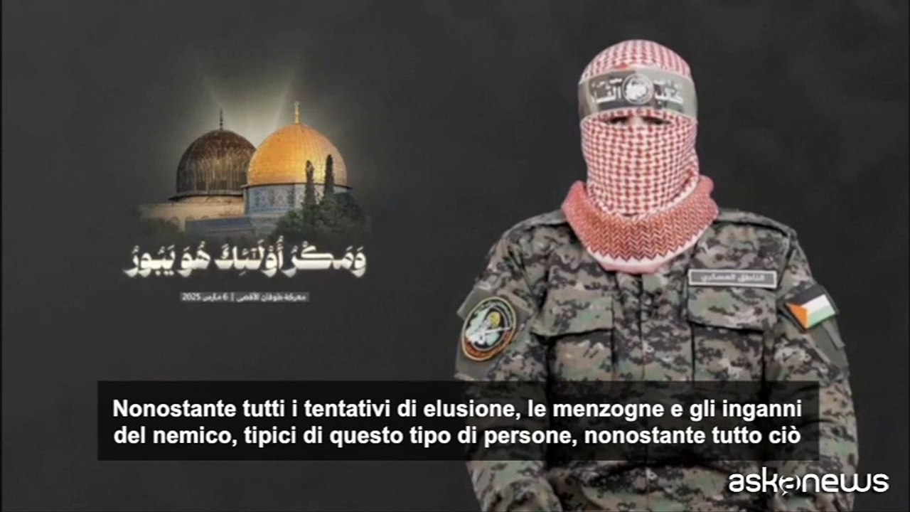 Hamas: impegnati a rispettare la tregua nonostante menzogne del nemico